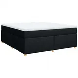 vidaXL Boxspringbett 180 x 200 cm Schwarz