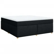 vidaXL Boxspringbett 180 x 200 cm Schwarz