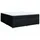 vidaXL Boxspringbett 180 x 200 cm Schwarz