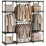 VASAGLE Garderobenständer RYGDE036B02 Schwarz