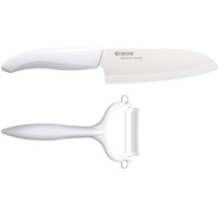 KYOCERA Messer-Set KYOCERA Kochmesser-Sets weiß Küchenmesser-Sets extrem scharfe Hochleistungskeramik-Klinge