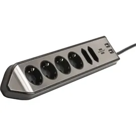 Brennenstuhl Tischsteckdose 2,00 m Schwarz 1 St.