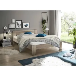 Futonbett 140 x 200 cm Eiche