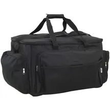 vidaXL Angeltasche Wasserdicht Schwarz Oxford-gewebe