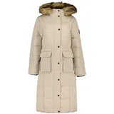 Superdry Damen. Langer Everest Steppmantel Chateau Grau 40 - 40