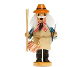 SIKORA Räuchermännchen 13,5 cm blau