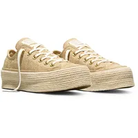 Converse Chuck Taylor All Star Lift Espadrille Damen Gelb 38