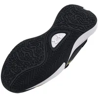 Under Armour Lockdown 7 Low Basketballschuhe 001 black/metallic gold/black 42