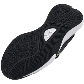 Under Armour Lockdown 7 Low Basketballschuhe 001 black/metallic gold/black 42