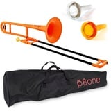 pBone PBONE1-O Kunststoff Posaune orange