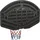vidaXL Basketballkorb Schwarz 90 x 60 x 2 cm