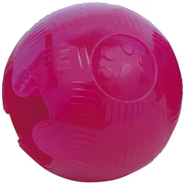 GLORIA LO MEJOR PARA TU MEJOR AMIGO Gloria TPR Hundeball, 9,5 cm, sehr robust, Flexibler Ball, Pflege der Zahngesundheit Ihres Hundes, Hundespielzeug, Hundebälle, Orange