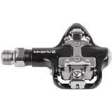 M-Wave Unisex's Drag-R2 Fahrrad Klickpedal, schwarz