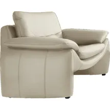 PLACES OF STYLE Sessel Luna Naturleder 110 x 80 x 88 cm Beige