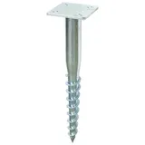 Schneider Bodenhülse Stahl Silber