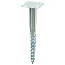 Schneider Bodenhülse Stahl Silber