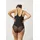 Ysabel Mora Body YSABEL MORA, Damen, Gr. XXL, N-Gr, schwarz, Obermaterial: 73% Polyamid, 27% Elasthan, figurbetont, Bodys Body, Spitze, mittlerer Shape-Effekt, elastisch, weich, bequem