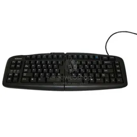 Bakker Elkhuizen Ergonomisch GoldTouch Adjustable V2 Geteilte Tastatur DE schwarz (BNEGTBDE)