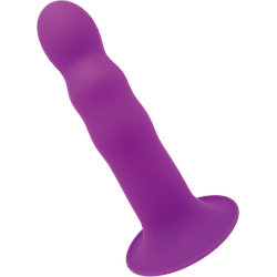 Premium Silicone Dildo, 18 cm, lila