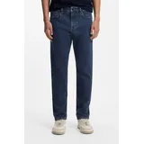 Boss Regular Fit Jeans aus Baumwoll-Mix Modell 'RE.MAINE', Jeansblau, 31/32