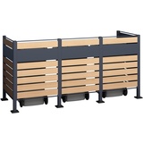 Westmann Planum 3er Box, ca. B240/H..., Natur