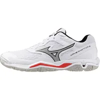 Mizuno Wave Phantom 3 Pink Tetra/White/Black - white/black/fiery red 46