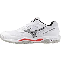Mizuno Wave Phantom 3 Pink Tetra/White/Black - white/black/fiery red 46