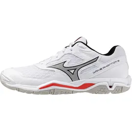 Mizuno Wave Phantom 3 Pink Tetra/White/Black - white/black/fiery red 46