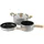 Outwell Feast Ceramic Topf-Set 3-tlg. Kochtopf + Bratentopf + Stielkasserolle