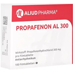 Propafenon AL 300 Filmtabletten 100 St