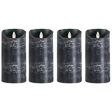 SOMPEX Flame LED Kerze 18 cm anthrazit