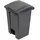 Jantex Küchenpedaleimer 45 l Schwarz