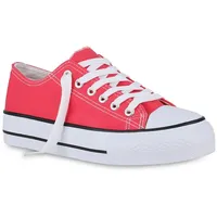 VAN HILL Damen Sneaker Low in Fuchsia