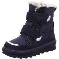 superfit FLAVIA warm gefütterte Gore-Tex Stiefel, BLAU/SILBER 8000