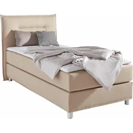 MAINTAL Boxspringbett 100 x 200 cm H3 Beige