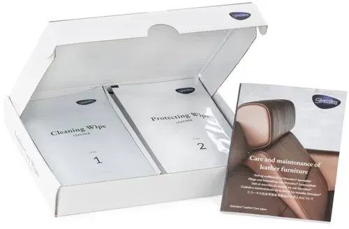 Stressless Lederpflegetücher Set