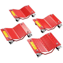VEVOR Radwagen Schwerlast Autoreifen-Stütze Transportwagen 3600kg 4 Stk.