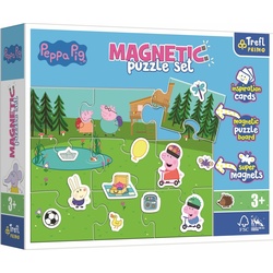 Trefl Trefl Magnetpuzzle Peppa Fun, (9 Teile)