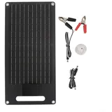 Hasaller 40W Tragbares Solarpanel Monokristallines Solarmodul Solarpanel mit Griff zum Aufladen für Wohnmobil Caravan Camper Boote Dächer