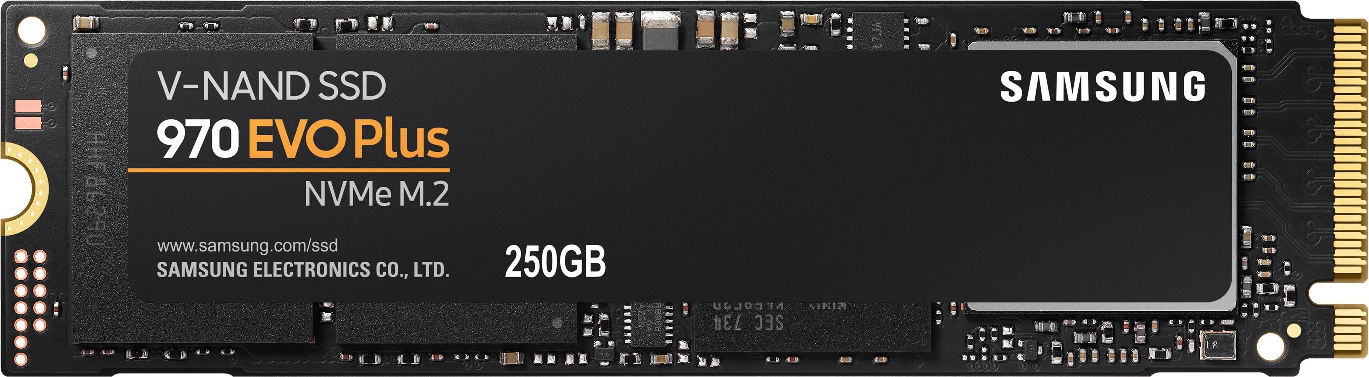 Samsung 970 EVO Plus (250 GB, M.2 2280), SSD