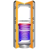 Juratherm Hochleistungs-Pufferspeicher mit Schichtladesystem, und 1 Wärmetauscher JPSLR 825