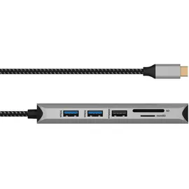 Icy Box IB-DK4061-CPD 12 zu 1 USB Type-C® Notebook Dockingstation