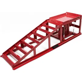 Wiltec Wagenheber Stahl 2000 kg rot höhenverstellbar