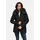 Marikoo Damen, Winterjacke (XS-3XL) - Softshell, mit abnehmbarer Kapuze und figurbetonter Passform