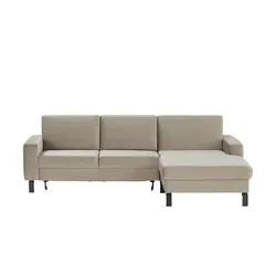 Ecksofa  Coast Move ¦ beige ¦ Maße (cm): B: 258 H: 85 T: 185