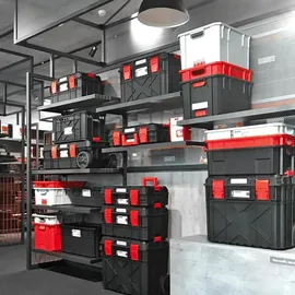Kistenberg Heavy Organizer 40 mit Schaumstoff schwarz 384 x 335 x 144