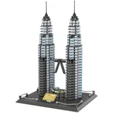 Wange Petronas Towers of Kuala Lumpur Bausatz 128-tlg. 5213