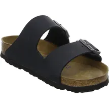 Birkenstock Arizona Weichbettung Naturleder geölt schwarz 46