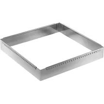 De Buyer Patisserie Rahmen verstellbar 30 x 30 cm bis 57 x 57 cm