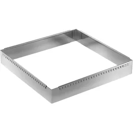 De Buyer Patisserie Rahmen verstellbar 30 x 30 cm bis 57 x 57 cm